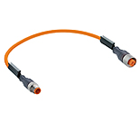 Pack of 2 Sensor Cables/Actuator Cables RKT 5-644/2M 